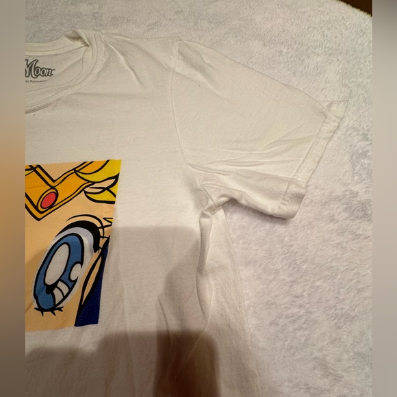 Sailor Moon Men’s/Unisex White T-Shirt Size Small - Picture 7 of 12